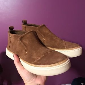 TOMS Brown Suede Women's Paxton Slip-Ons